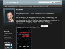 Tablet Screenshot of josepenalva.com